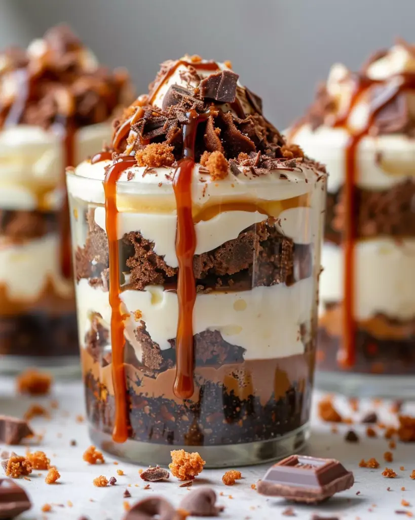 Loaded Brownie Cheesecake Cups