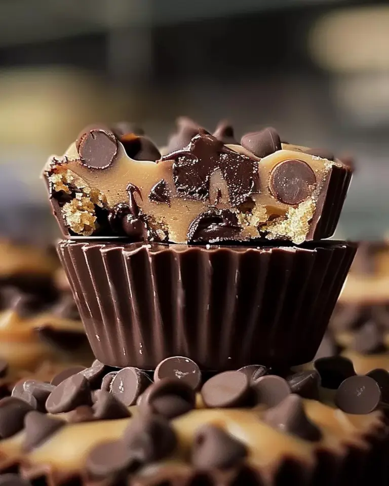 Chocolate Chip Cookie Dough Cups