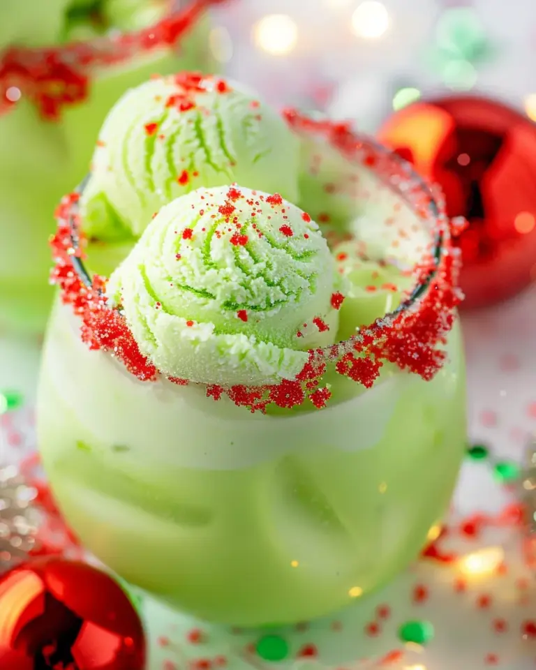 grinch christmas punch