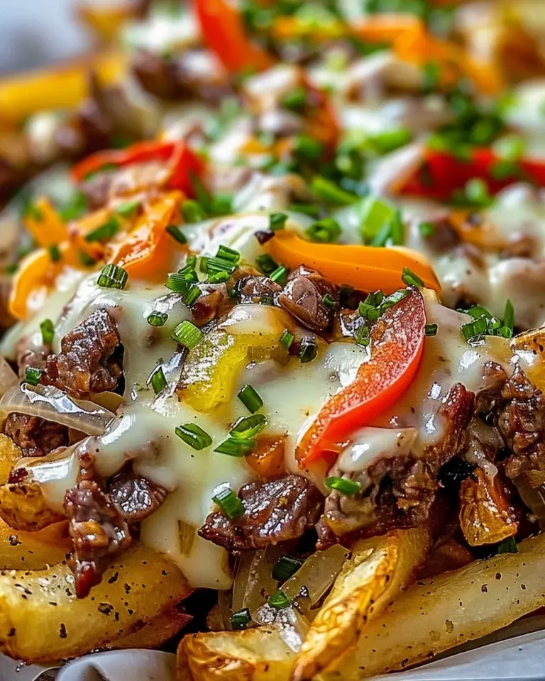 Philly Steak Cheese Fries