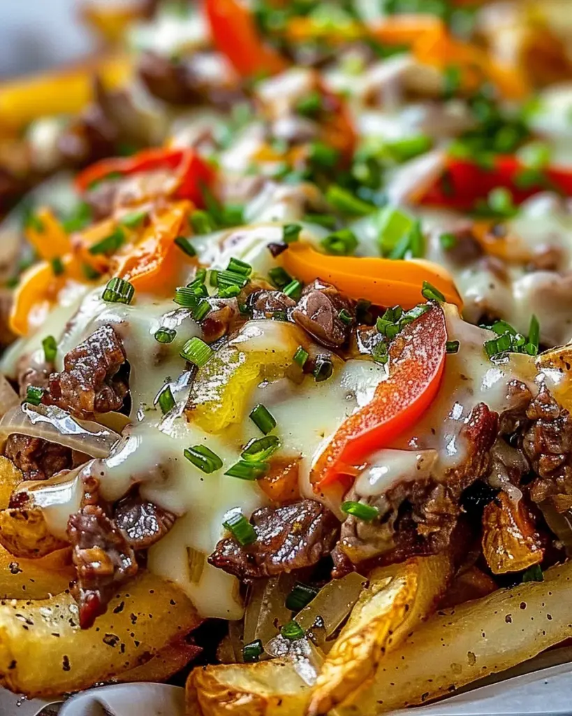 Philly Steak Cheese Fries