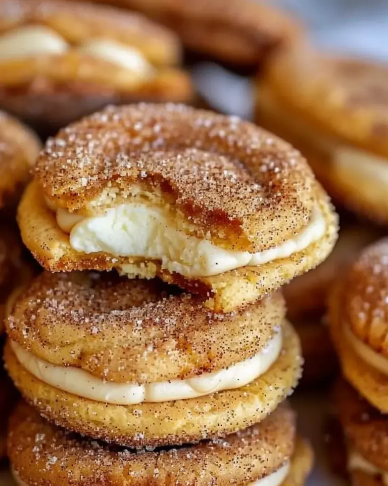 churro cheesecake cookies
