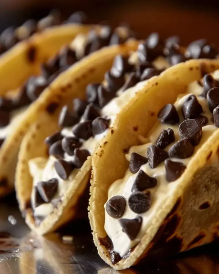 Cheesecake Cookie Dough Tacos