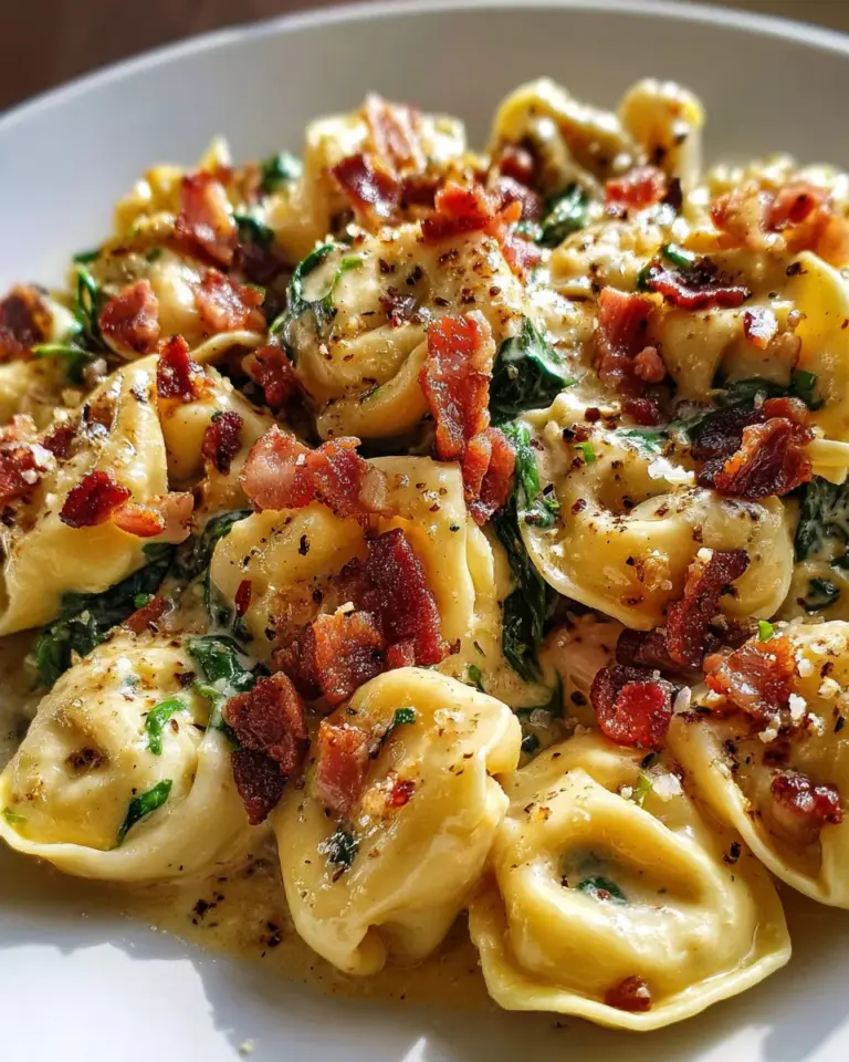 Indulgent Bacon Cream Cheese Tortellini Recipe to Wow You