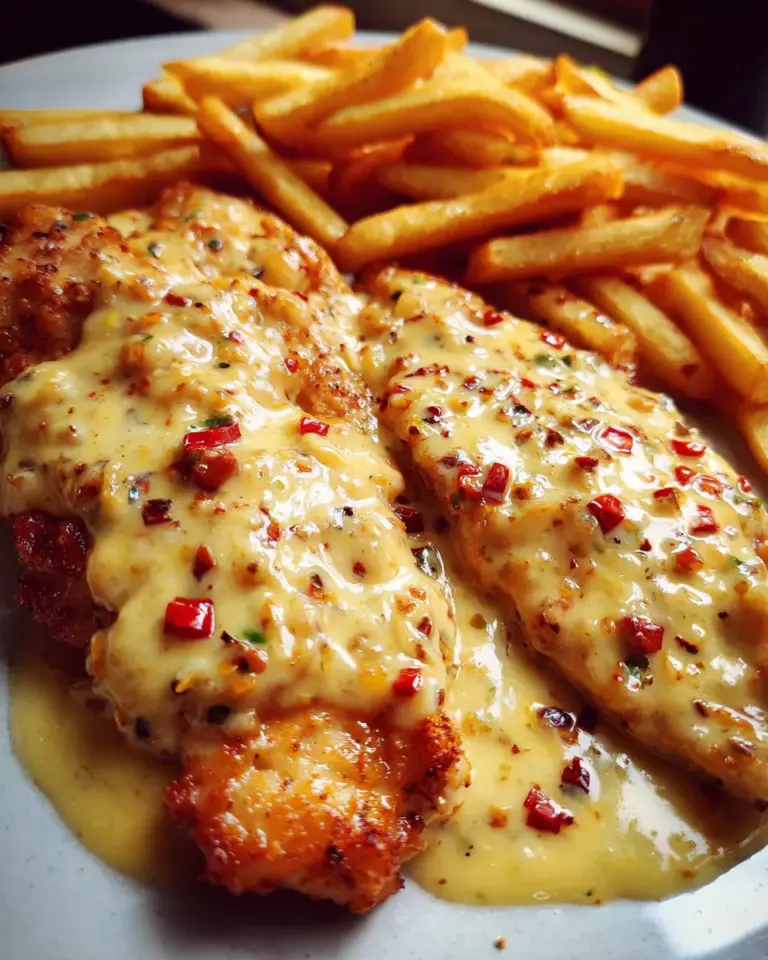 Chicken Fillet in Spicy, Creamy Garlic-Parmesan Sauce