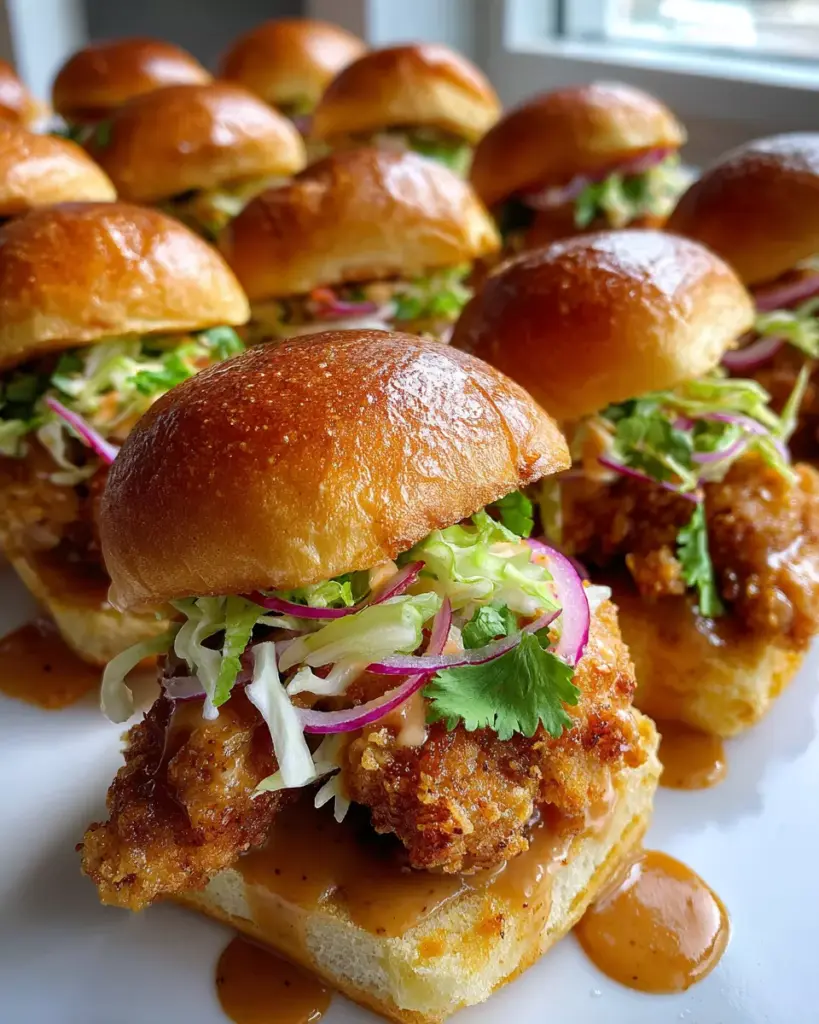 Bang Bang Chicken Sliders Recipe