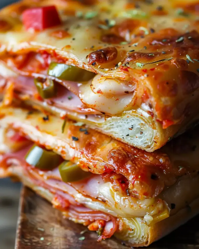 Italian Crescent Roll Sandwich Bake – Easy Party Favorite