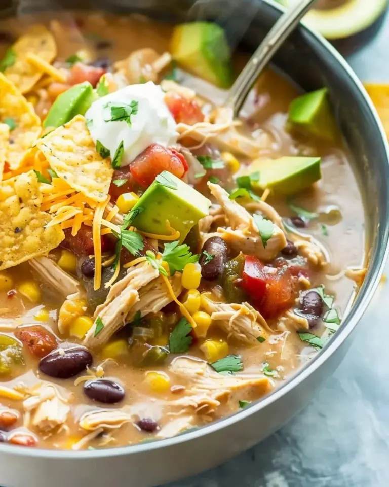 easy Chicken Taco Soup