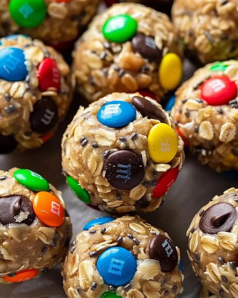 Monster Cookie Energy Balls