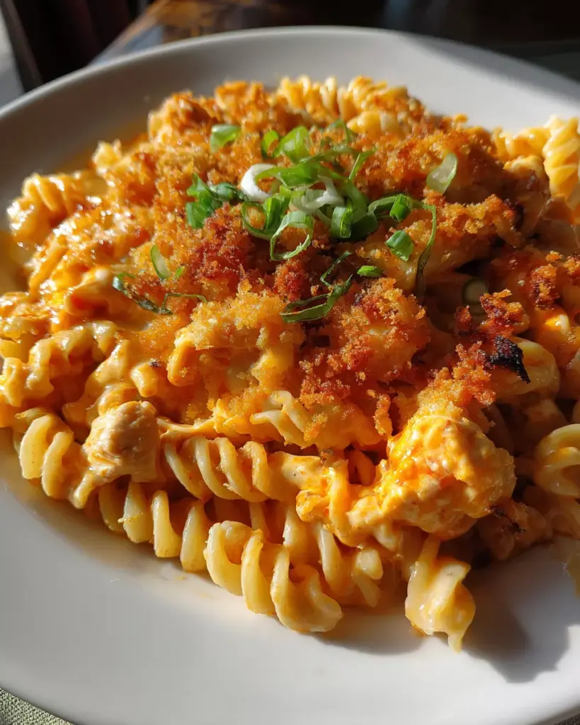 Irresistible Buffalo Chicken Mac and Cheese Recipe