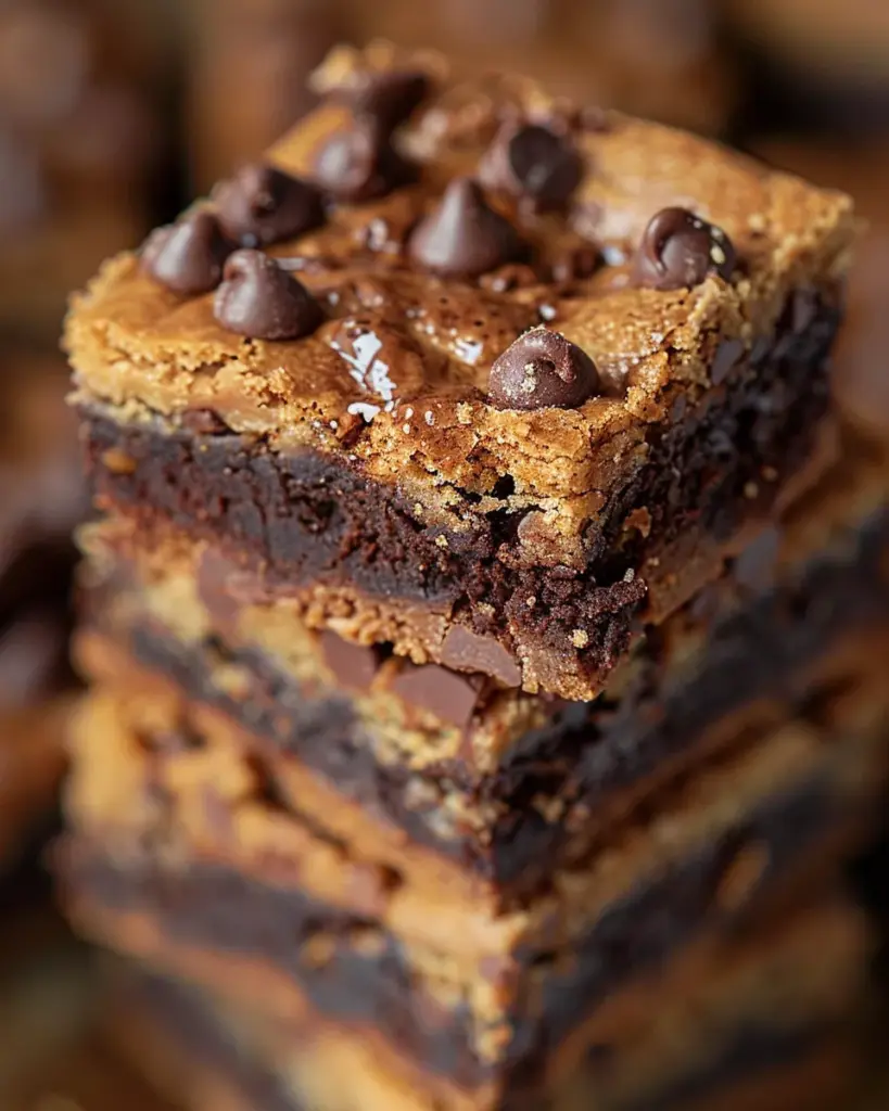 Cookie Dough Oreo Brownies