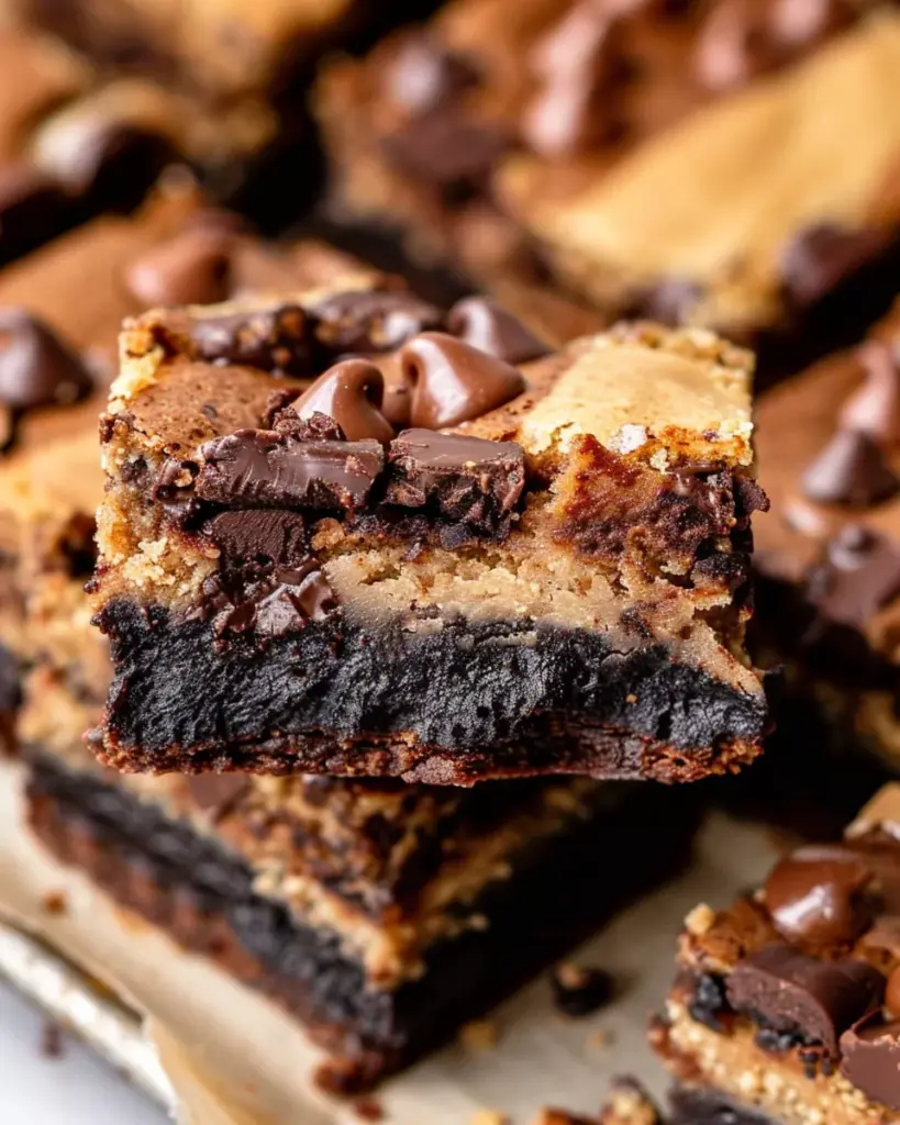 Cookie Dough Oreo Brownies 2 c 4 1
