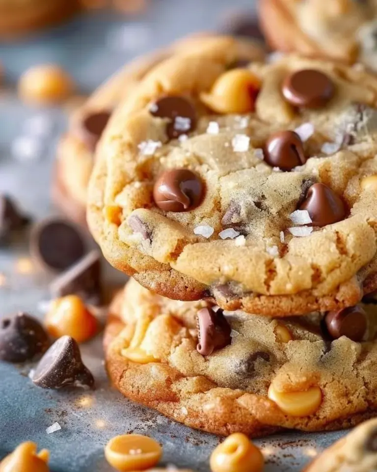 sea salt Butterscotch Chocolate Chip Cookies