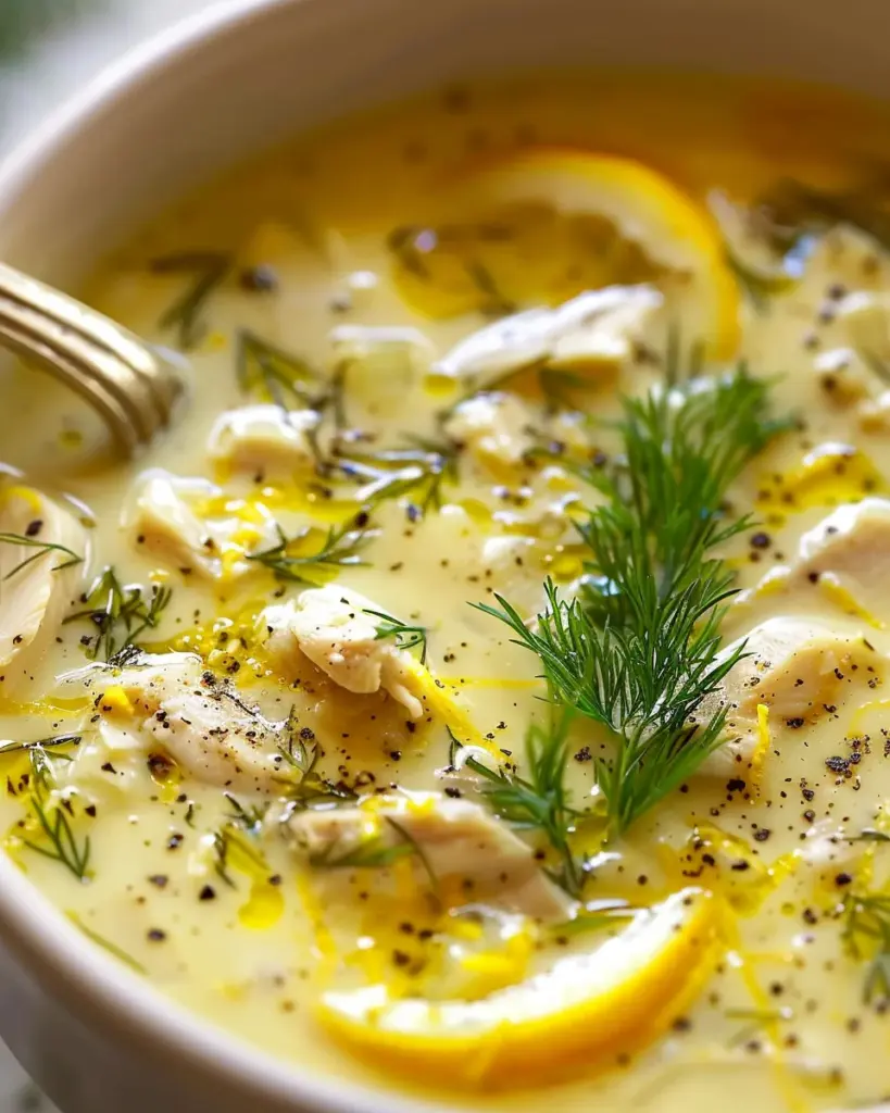 Avgolemono Soup: Greek Healing Lemon Soup