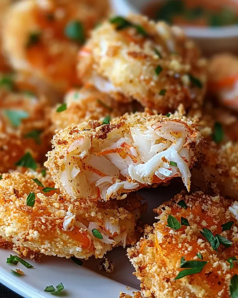 Crab Crunchies: A Crispy, Savory Delight