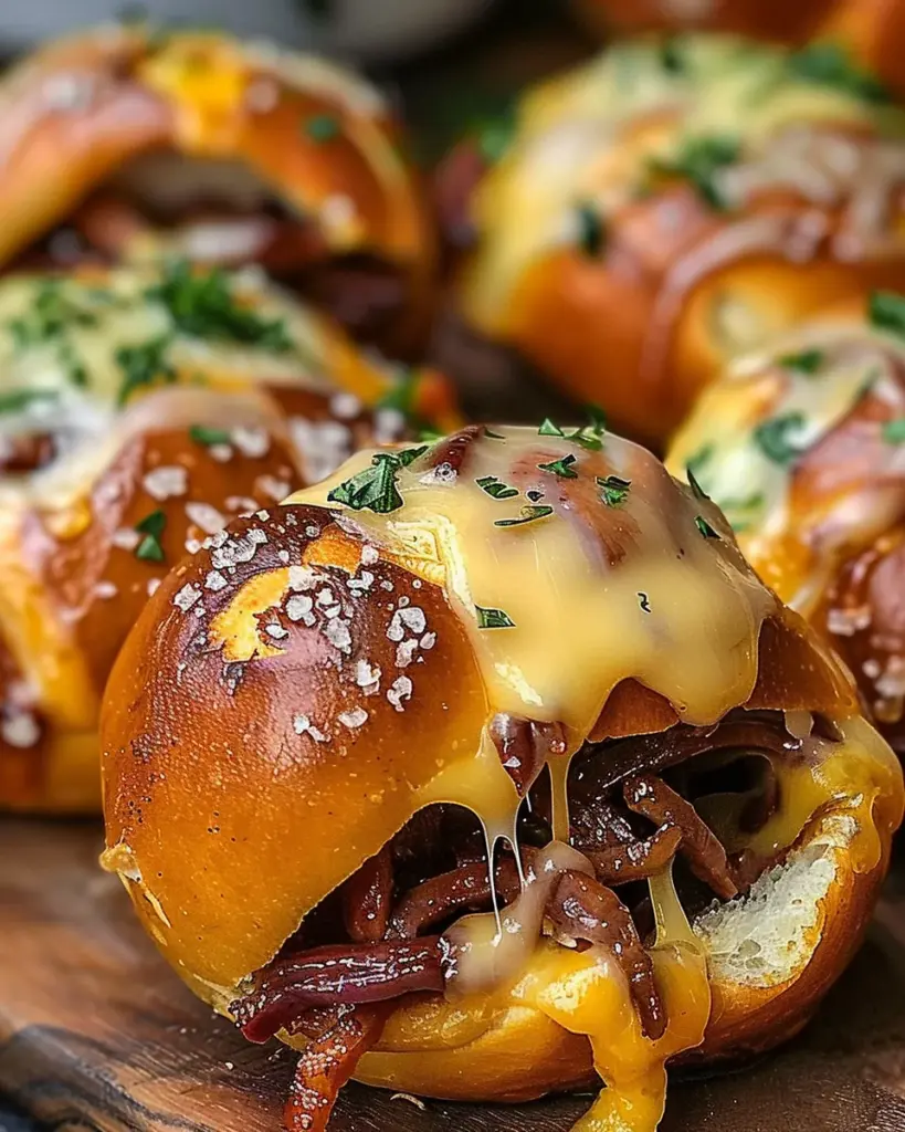 Smoked Brisket & Beer Cheese Pretzel Bombs: A Game-Changing Appetizer