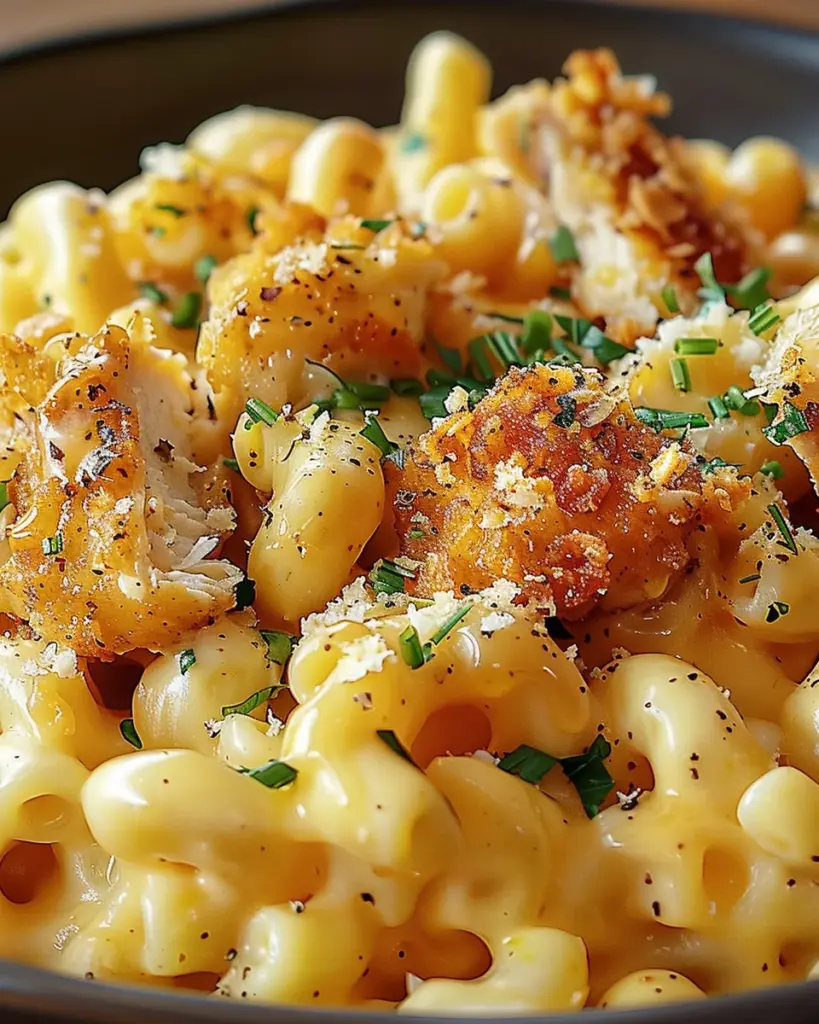 Honey Pepper Chicken Mac and Cheese 4 5 1 10