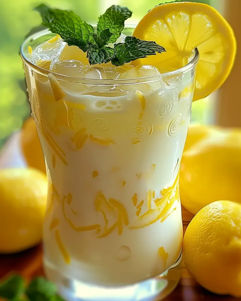 Condensed Milk Lemonade
