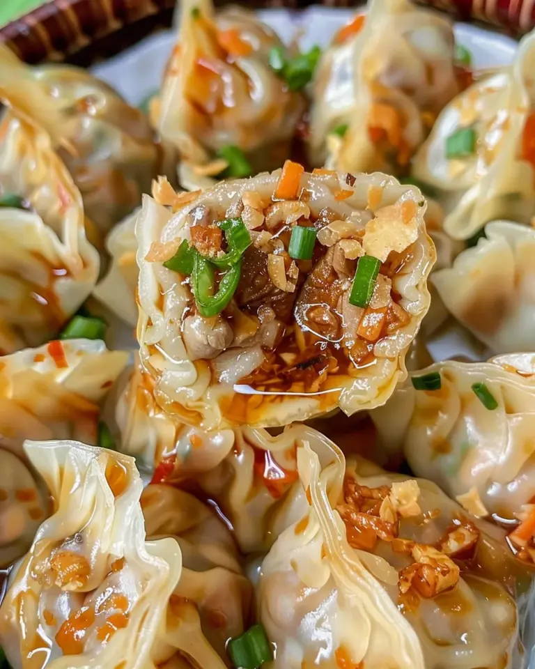 Kanom Jeeb (Thai Dumplings Recipe)