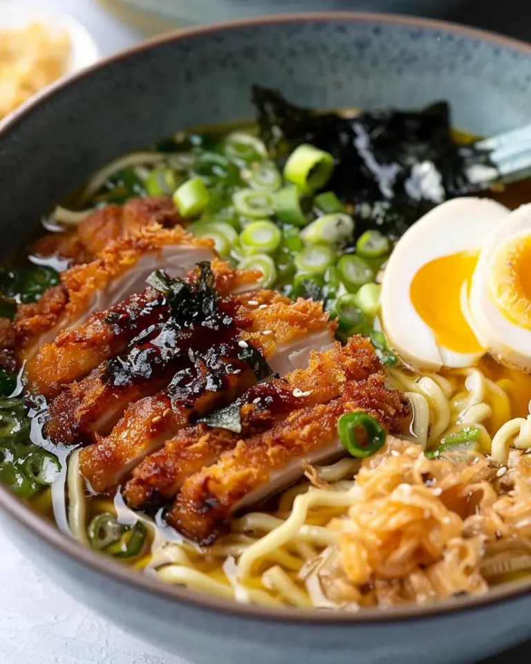 Chicken Katsu Ramen Recipe