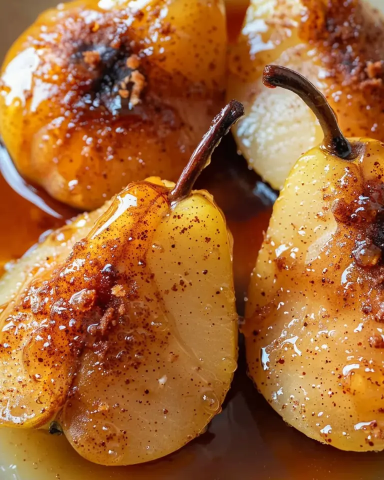 Air Fryer Cinnamon Honey Pears Your Kids Will Devour