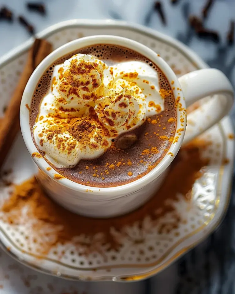Spiced Hot Cocoa Anti-Inflammatory Drink