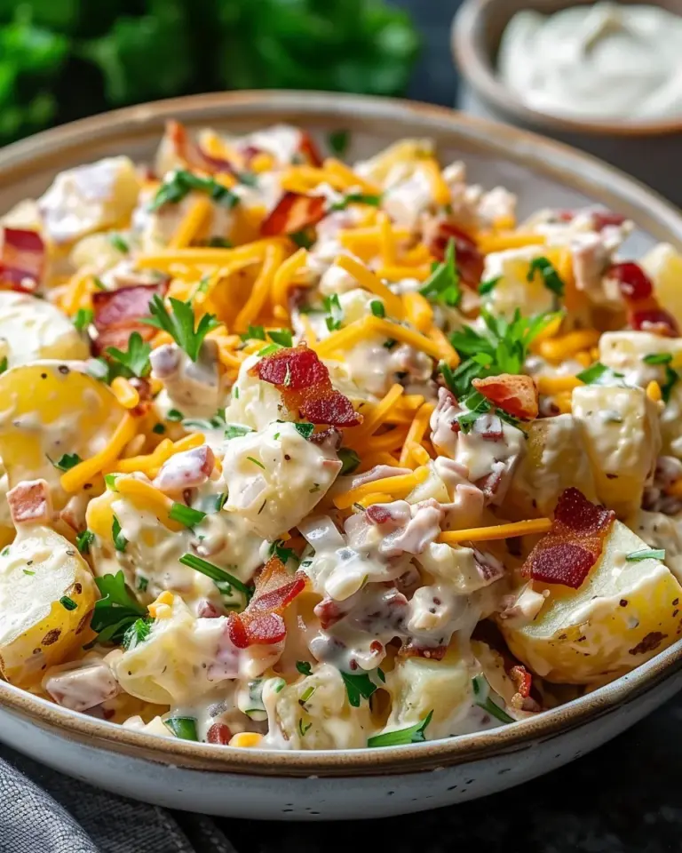 Steakhouse Potato Salad: A Creamy, Flavor-Packed Side Dish