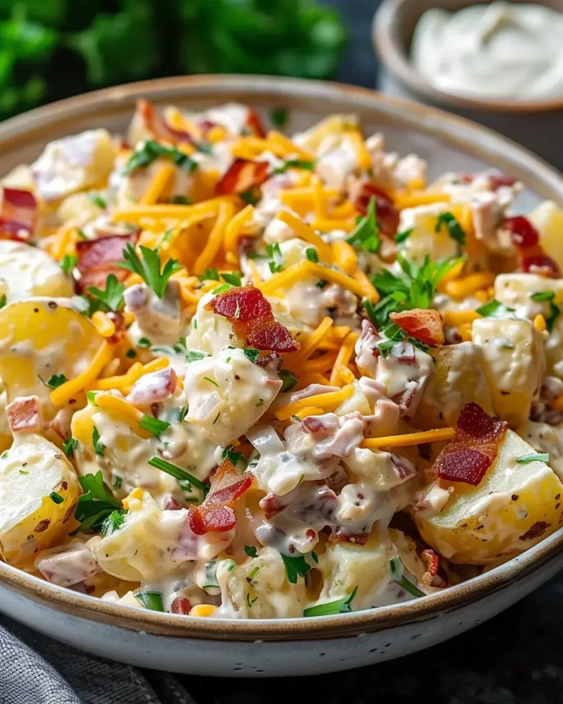 Steakhouse Potato Salad: A Creamy, Flavor-Packed Side Dish