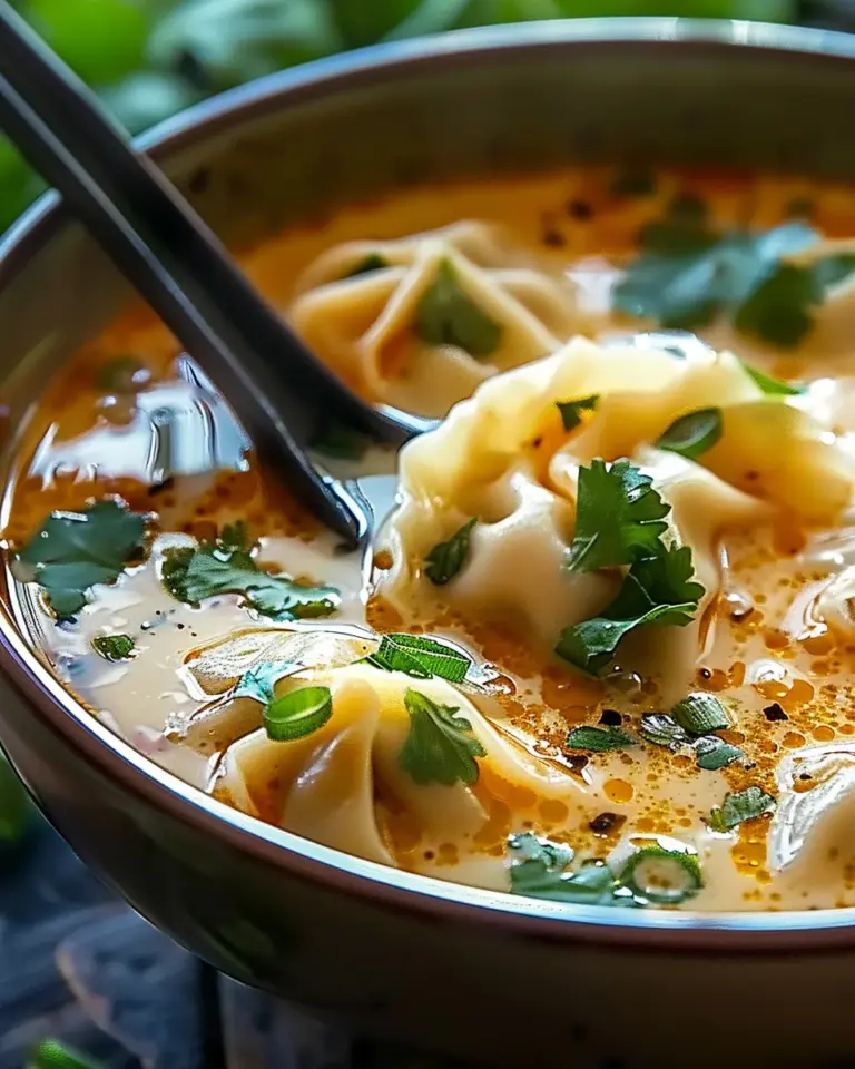 Comforting Thai Potsticker Soup for Cozy Nights In