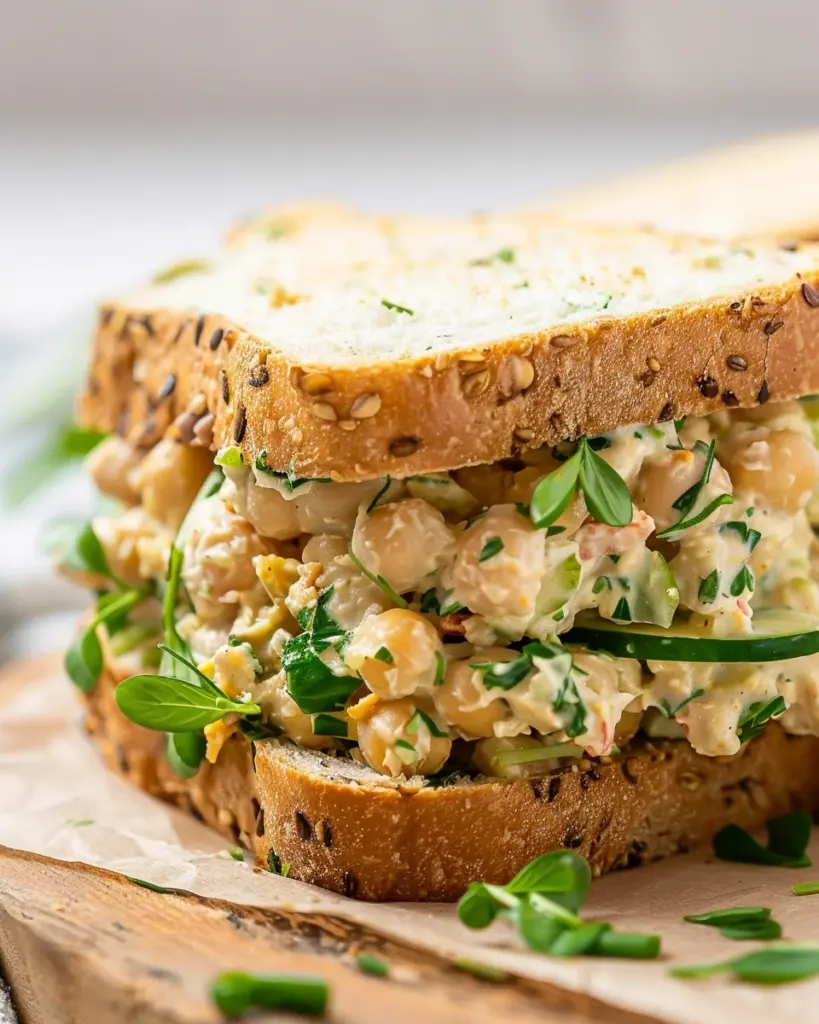 Chickpea Salad Sandwich
