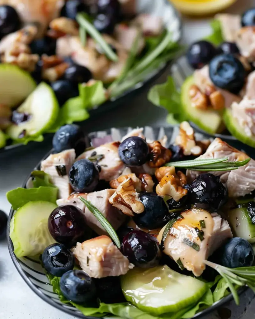 Blueberry Chicken Salad with Rosemary