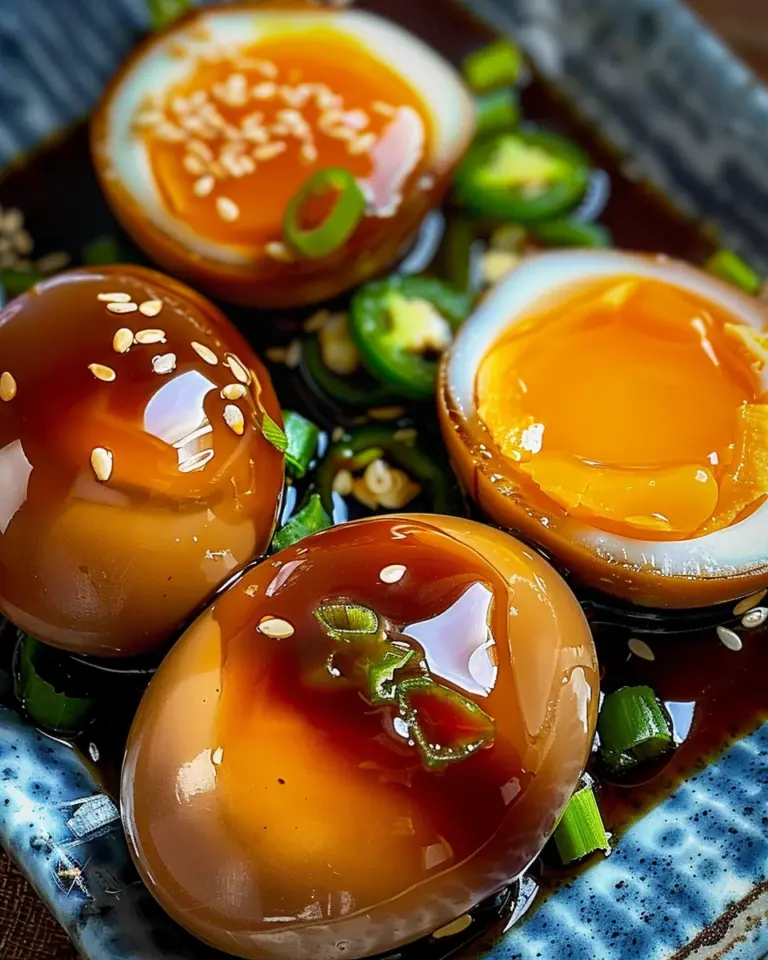 Soy Sauce Eggs – Marinated with Cola