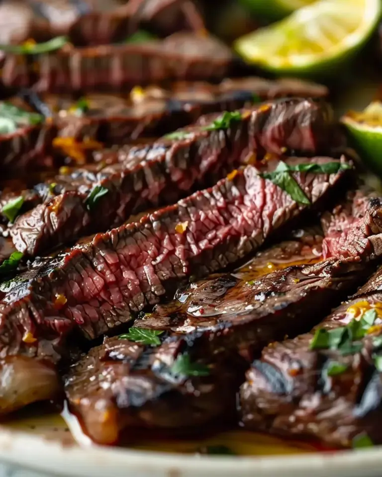Zesty Skirt Steak Marinade with Orange Juice