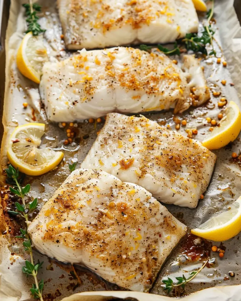 Easy Oven-Baked Fish