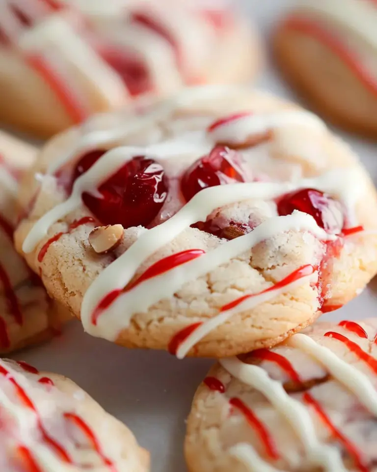 Cherry Almond Cookies