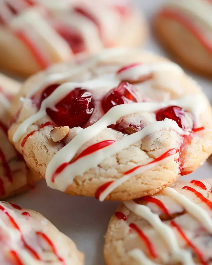Cherry Almond Cookies