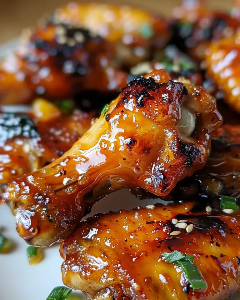 Sticky Pineapple-Teriyaki Chicken Wings in 3 Steps