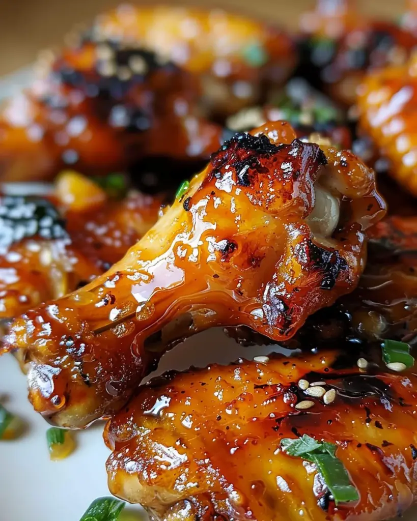 Sticky Pineapple-Teriyaki Chicken Wings in 3 Steps