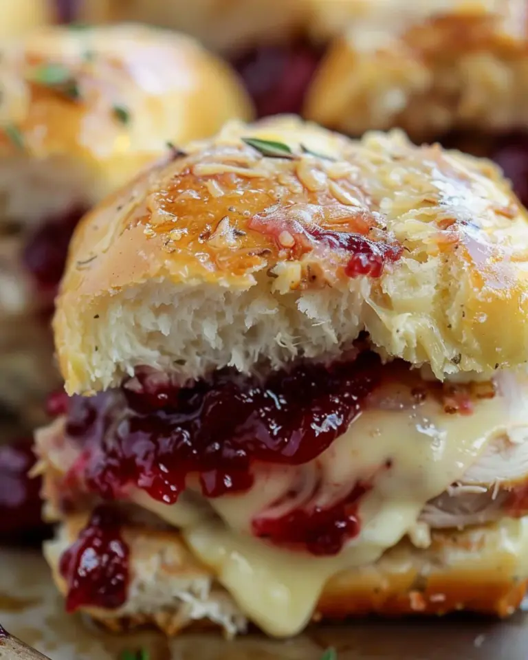 Turkey Cranberry Sliders