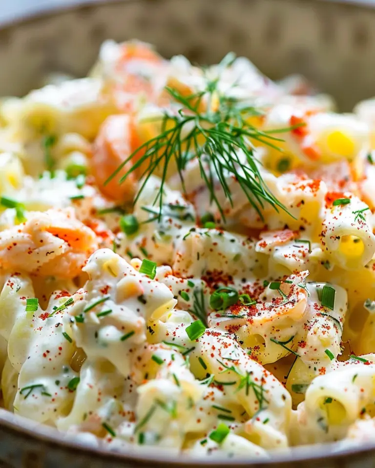 Imitation Crab Pasta Salad