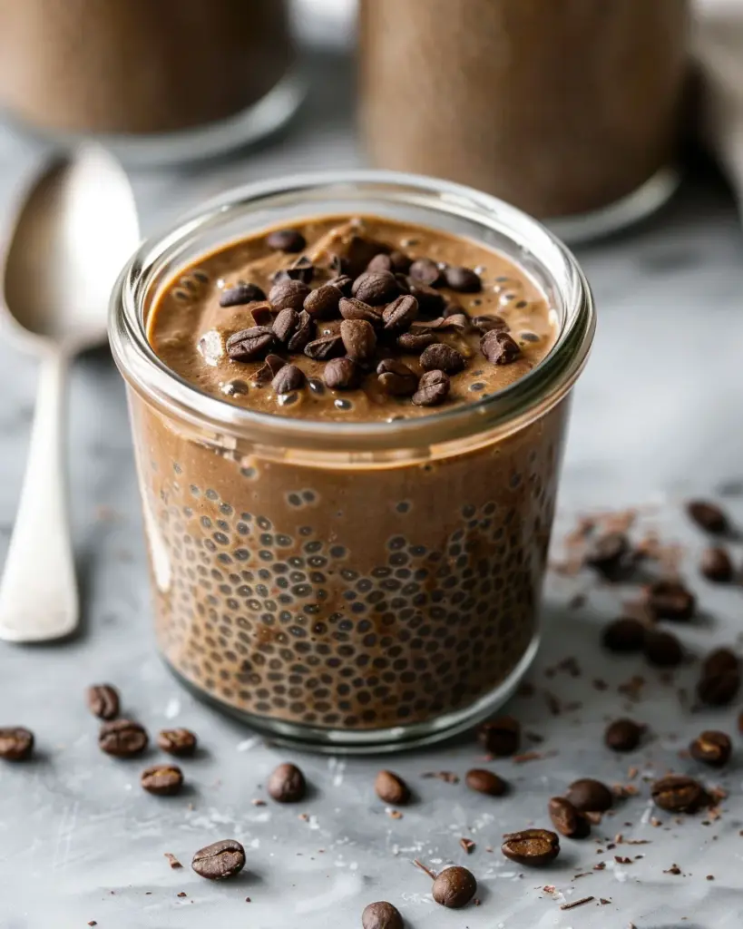 Creamy Coffee Chia Pudding 4 1 1 18