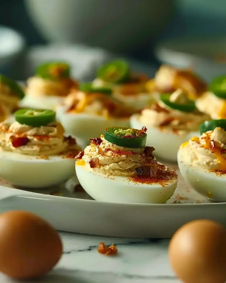 Jalapeño Popper Deviled Eggs – A Spicy Keto Recipe