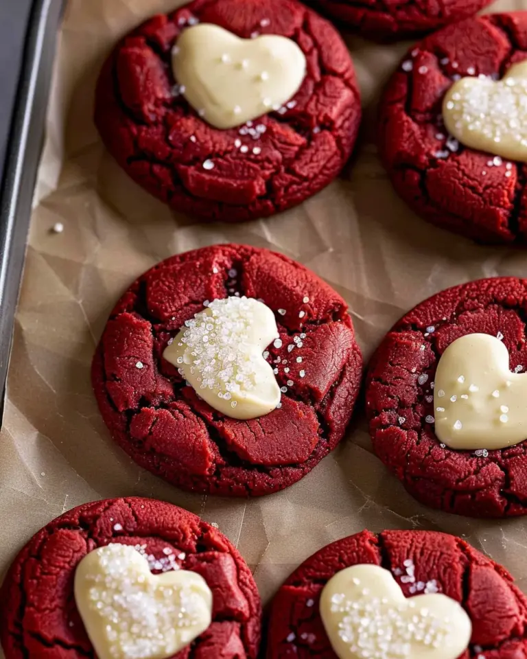 Red Velvet Cookies Recipe