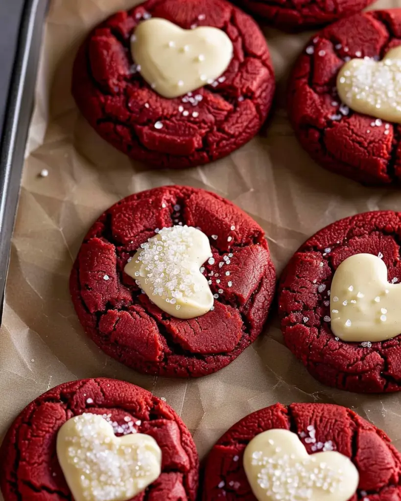 Red Velvet Cookies Recipe