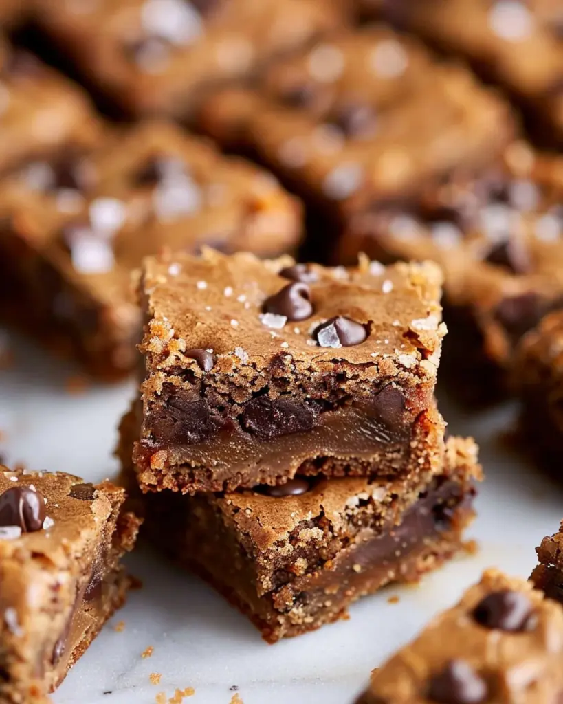 Quick & Easy Chocolate Toffee Blondies