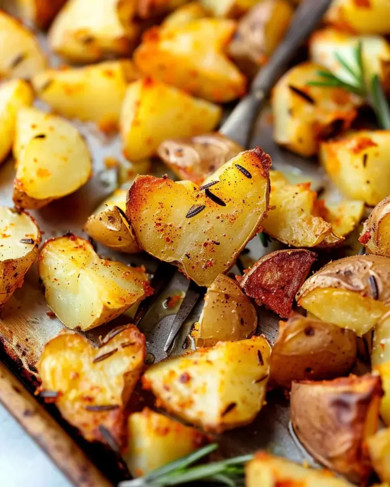 Roasted Heart Potatoes