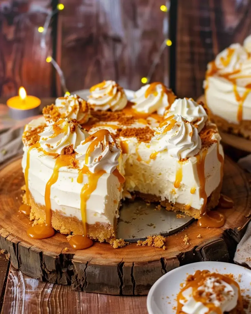 Butterbeer cheesecake