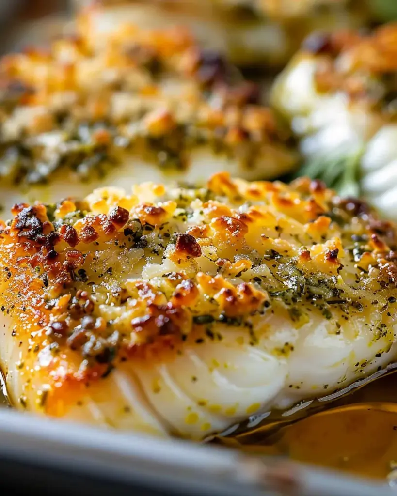 Pesto Parmesan Baked Cod: A Culinary Delight