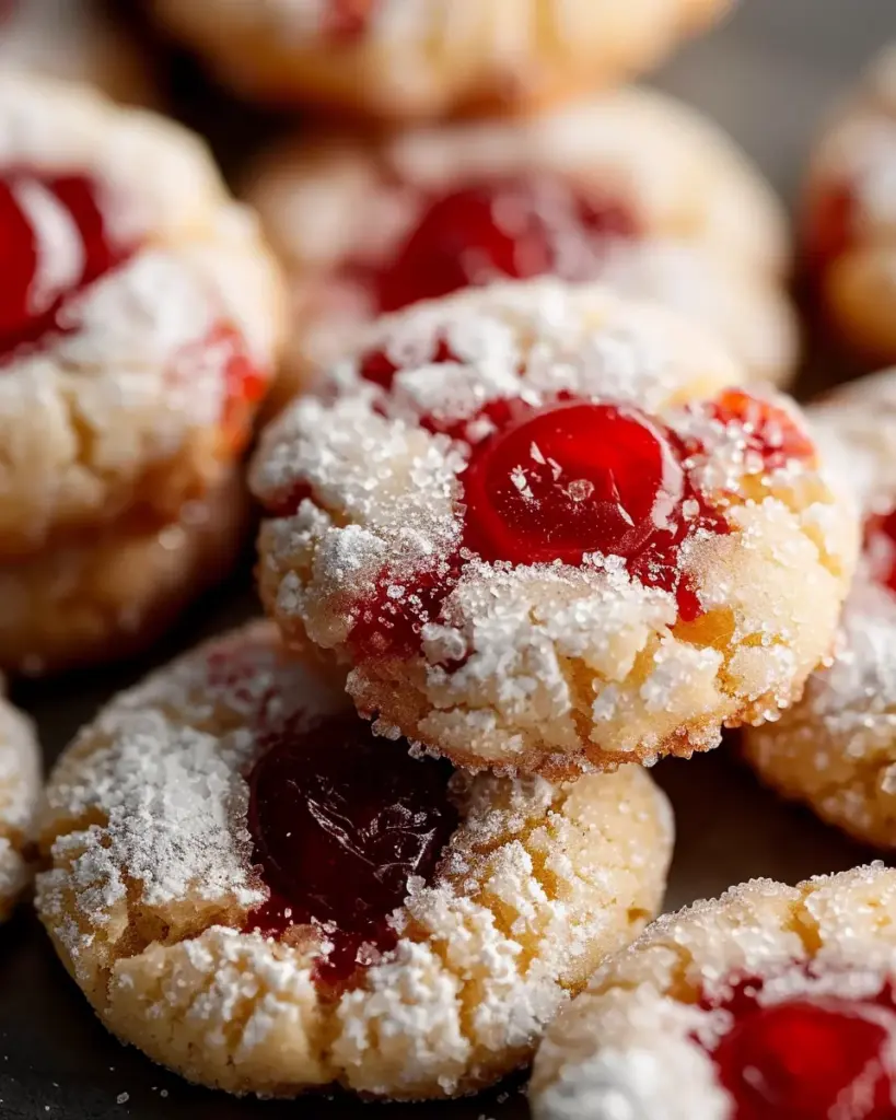Maraschino Cherry Sugar Cookies That Will Delight You!