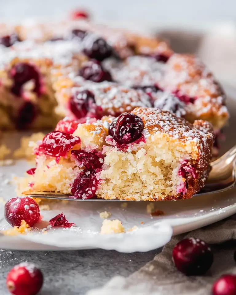 Cranberry Breakfast Cake